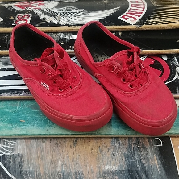 Vans Other - Red vans!! So awesome!!